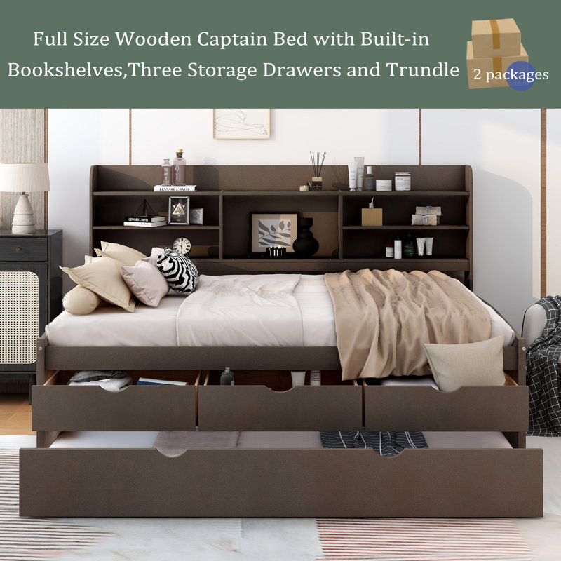 Red Barrel Studio Derriona Daybed with Trundle